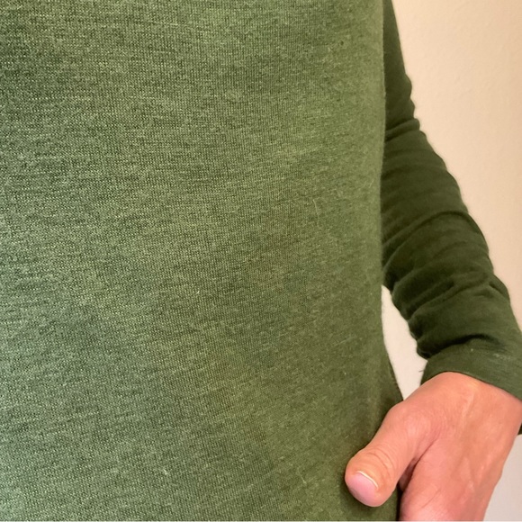 Staccato Green Stretch Cardigan / Jacket, Side Front Zip, Side Pockets, Sz S - Picture 11 of 14